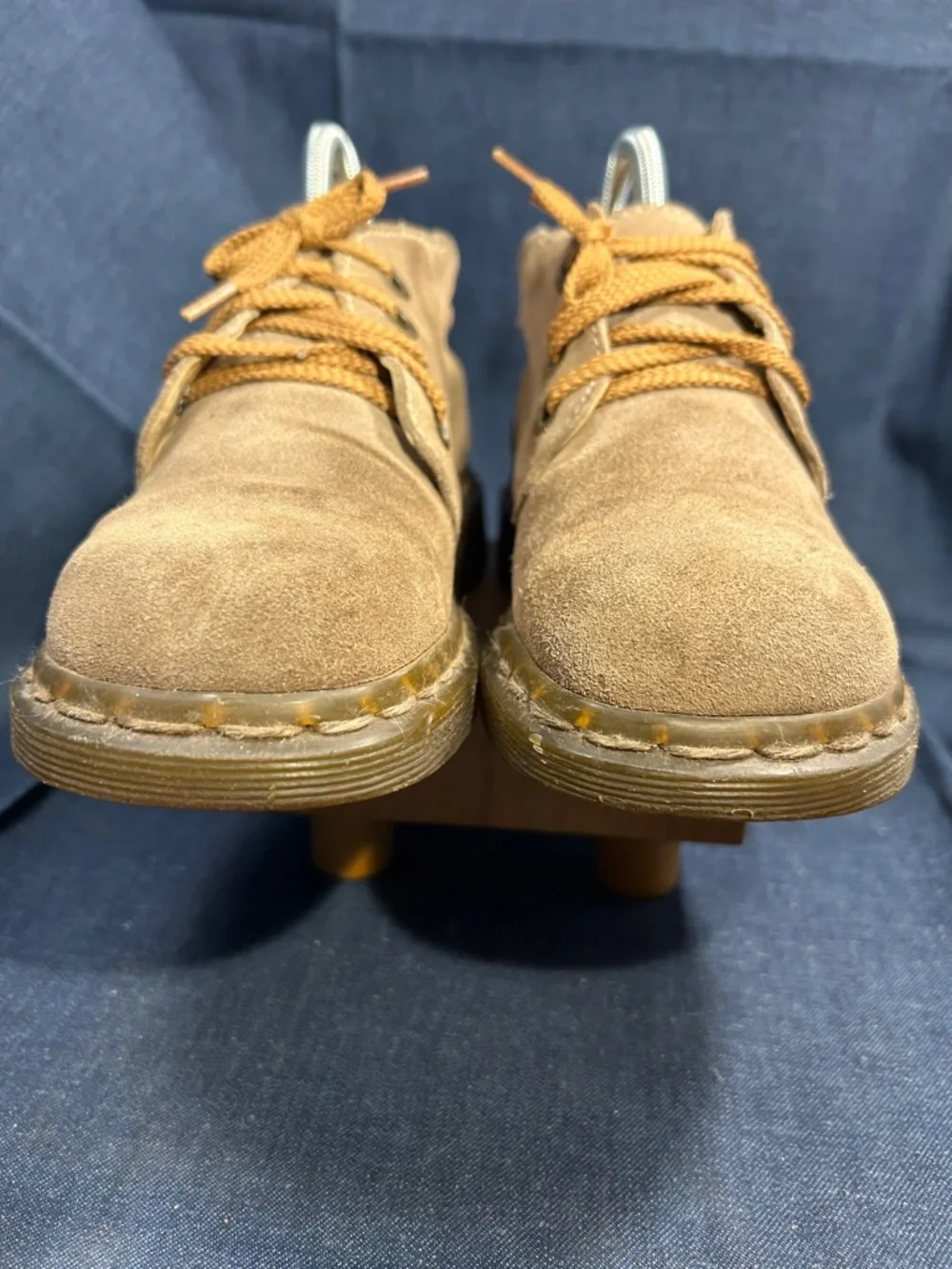 Dr Martens made in England leather lace up ankle boots